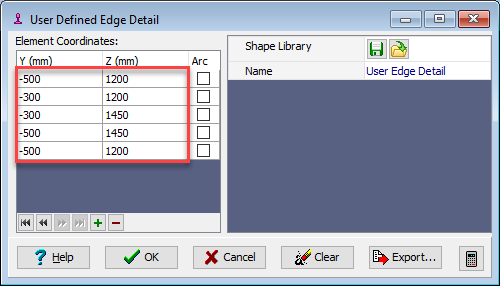 Composite Beam Section Definition