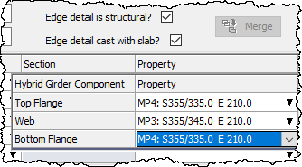 Composite Beam Section Definition