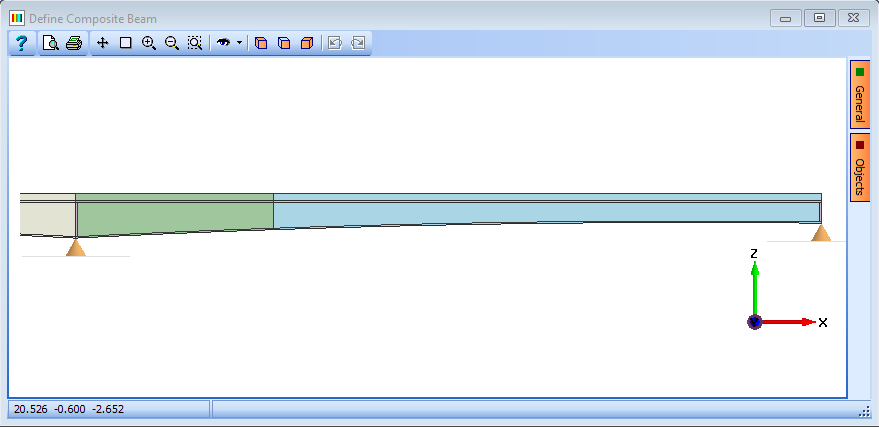 Define Composite Beam