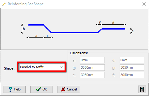 Reinforcing Bar Shape