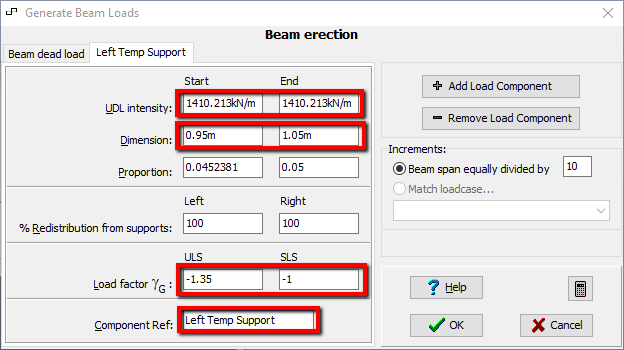 Generate Beam Loads