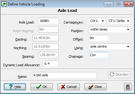 Help | AS - Axle Load | Autodesk