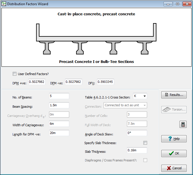 Generate Transverse Distribution Factor
