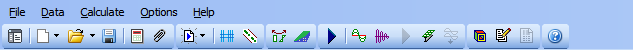 Analysis Menu