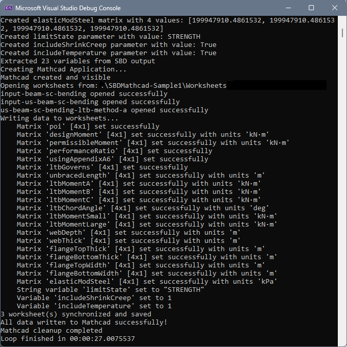 Mathcad Integration Workflow