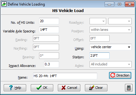 Hs Loading Types Help | STD17 - HS Truck Load | Autodesk