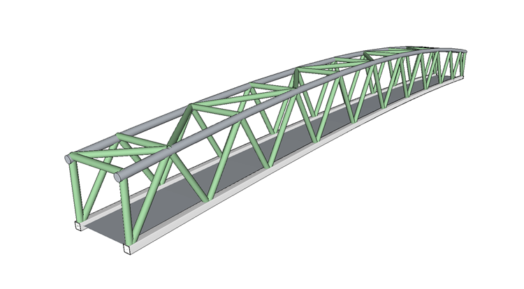 bridge truss car body design