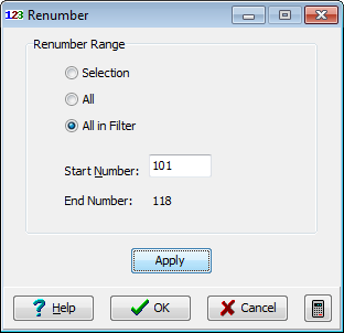Renumber
