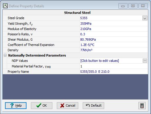 Define Property Details