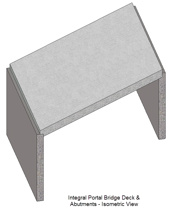 9.6 Integral FE Bridge Deck with Soil and Hydrostatic Pressure Loads