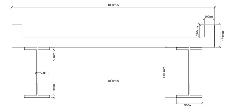 Mid Span Section