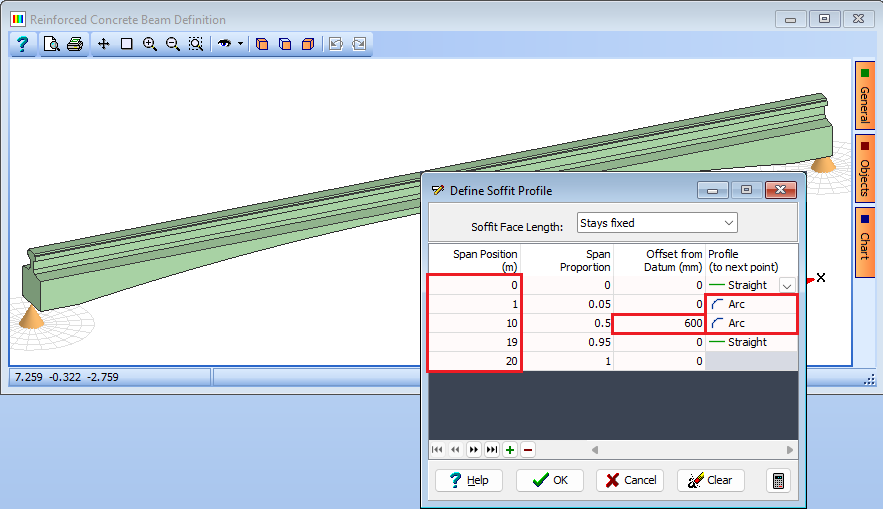 Prestressed Beam