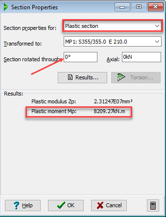 Section Properties