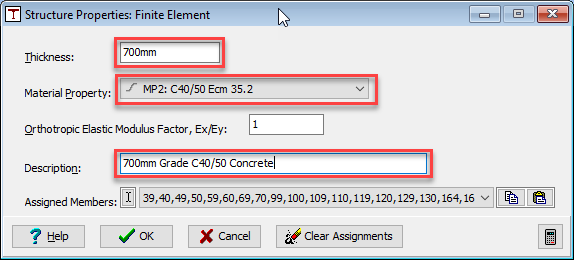 Finite Element Property
