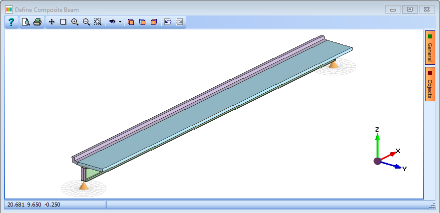 Define Composite Beam