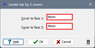 Locate bar by 2 covers