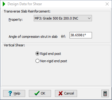 Design Data for Shear