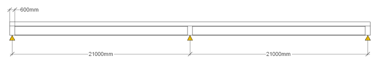 Two Span Bridge Deck