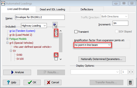 Automated Loadings