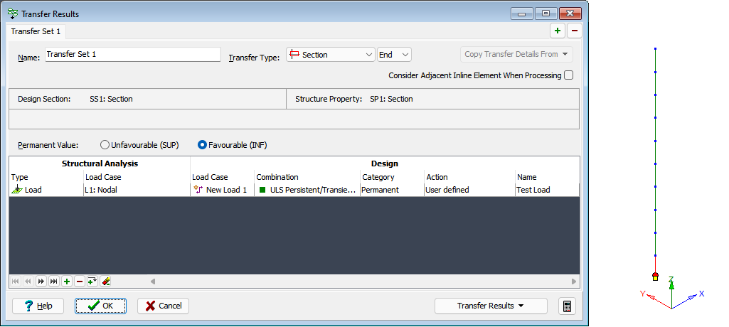 Design Section Transfer