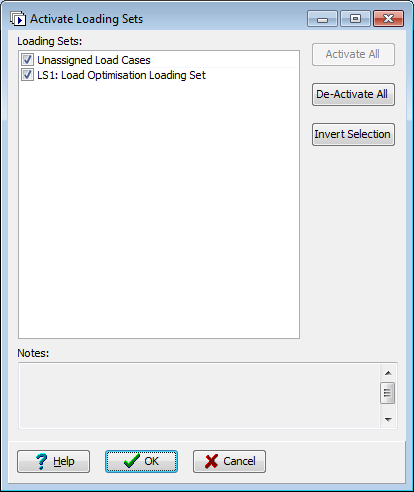 Activate Loading Sets