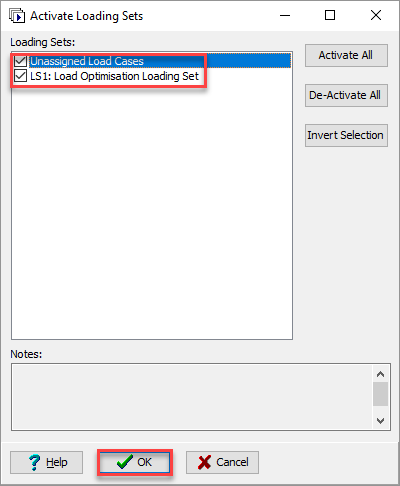 Activate Loading Sets