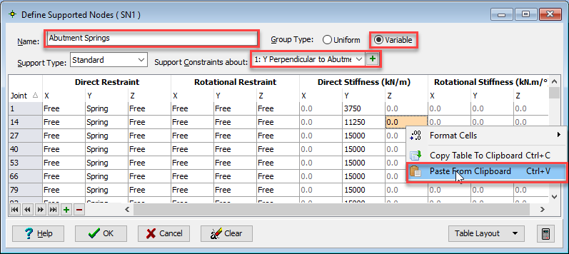 Define Supported Nodes