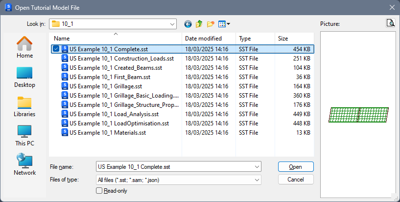 Structure Color Key Property