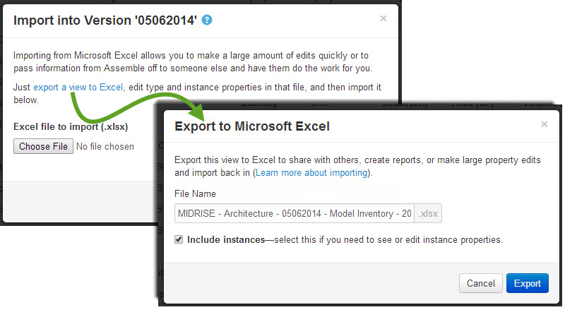 Import Data From Microsoft Excel Assemble Products Autodesk Knowledge Network