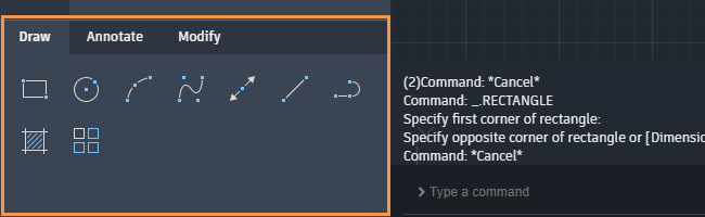 create new file autocad web app