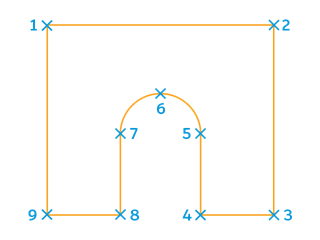 AutoCAD web application Help, PLINE (Command)