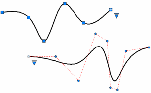 AutoCAD web application Help, SPLINE (Command)