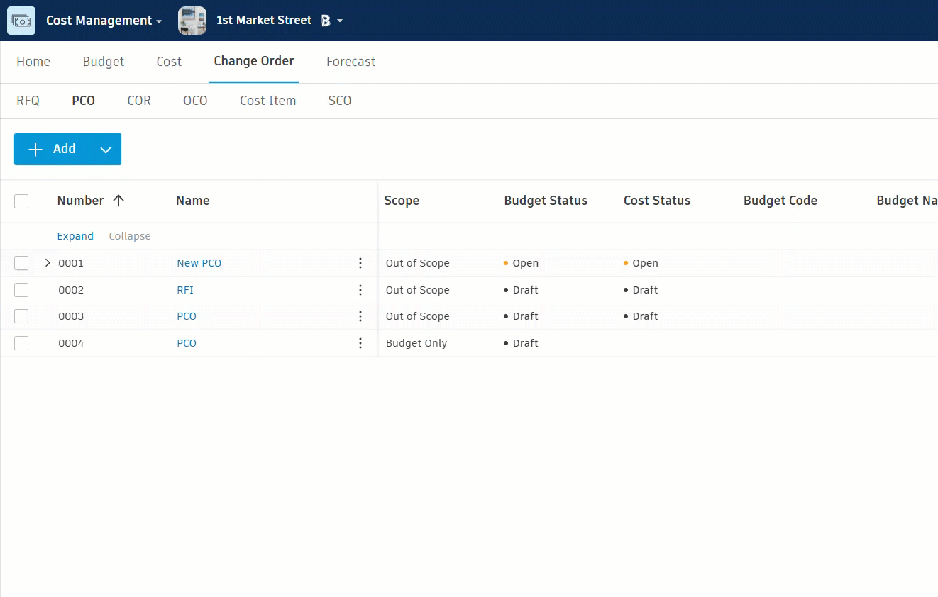 Animation showing how to rename change order tabs and tools in BIM 360