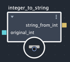 to String Node