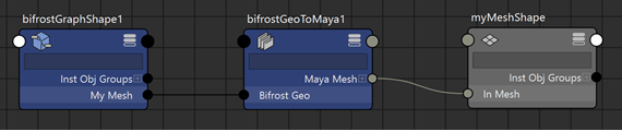 Convert to Maya mesh