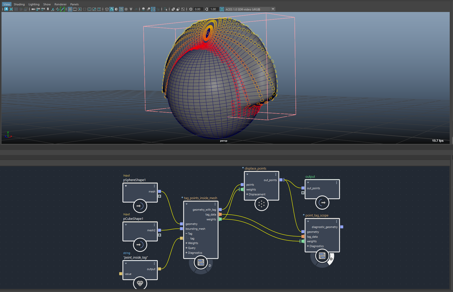 Using component tags in the graph