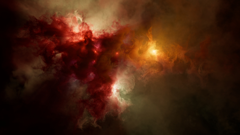 Field values rendered as color