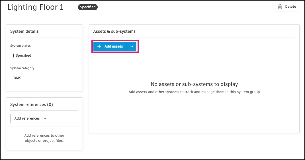 Add system references