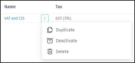 Cost tax formula more menu
