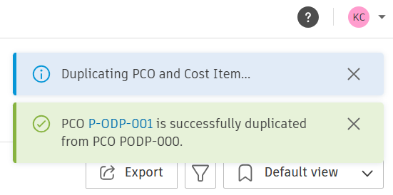 Duplication complete