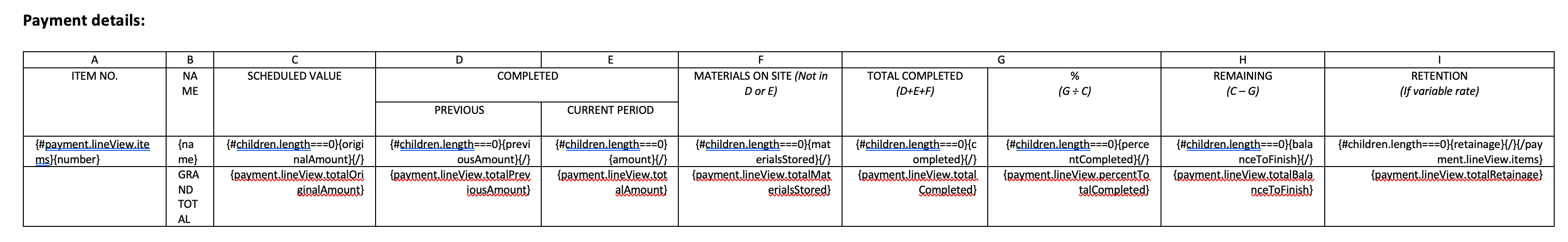 Example showing how to eliminate subtotals using children.length condition