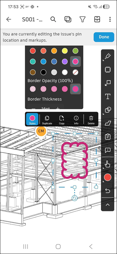 Android Toolbar Selected