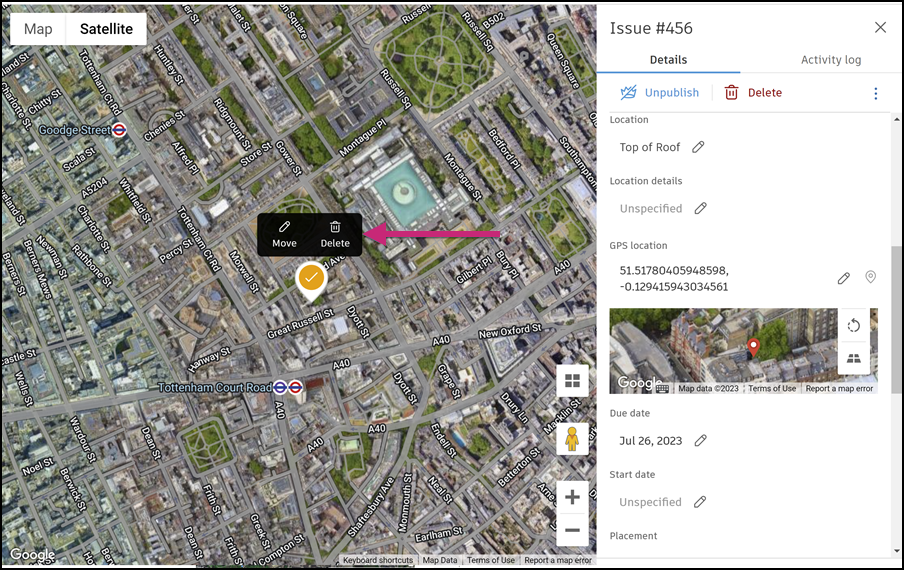 Move or Delete Geolocation