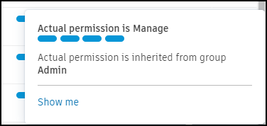 Inherited Permissions