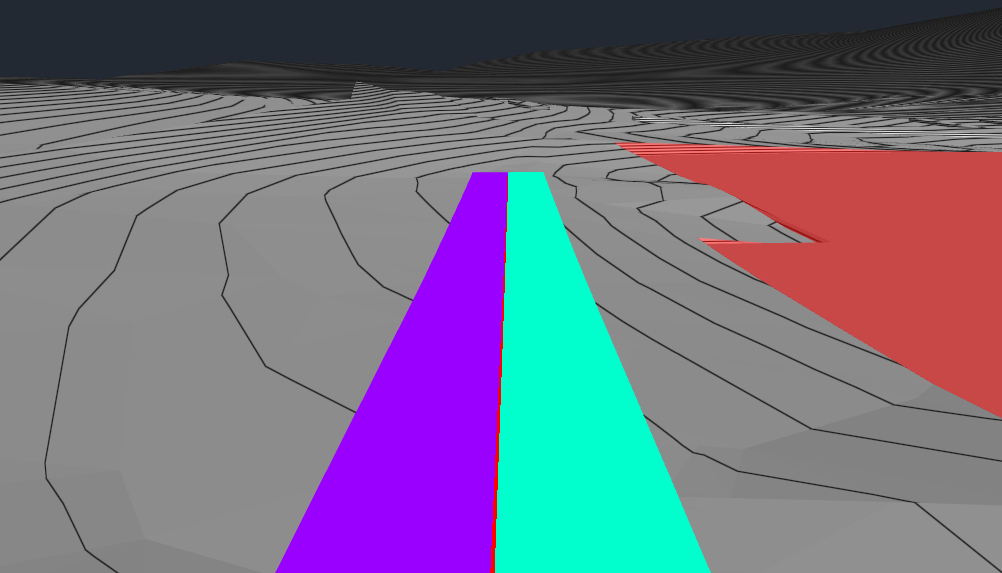 civil 3d surface boundary data clipart