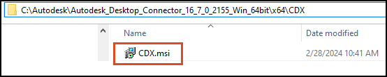 DC MSI File
