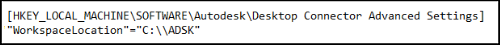 DCworkspace Example