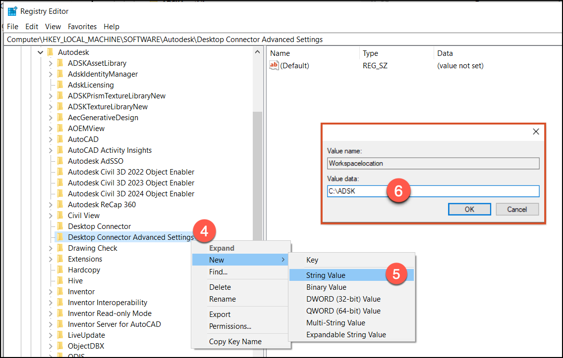 DC-workspace-stringvalue