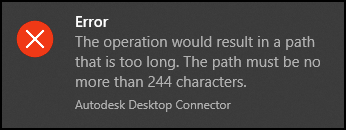 Path Error Operations