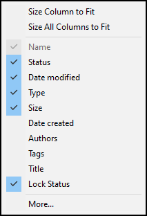 Attribute Value Selections